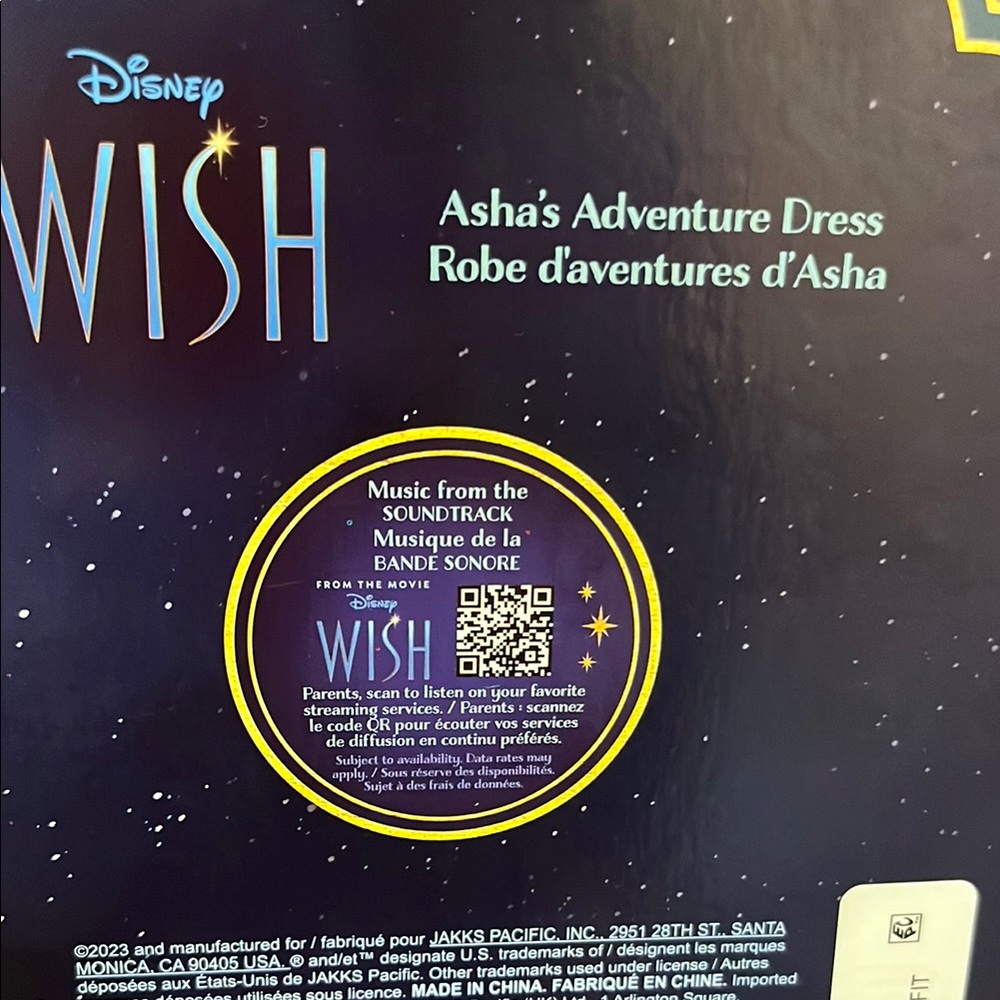 Disney Purple Wish Asha Princess Dress - Picture 5 of 7